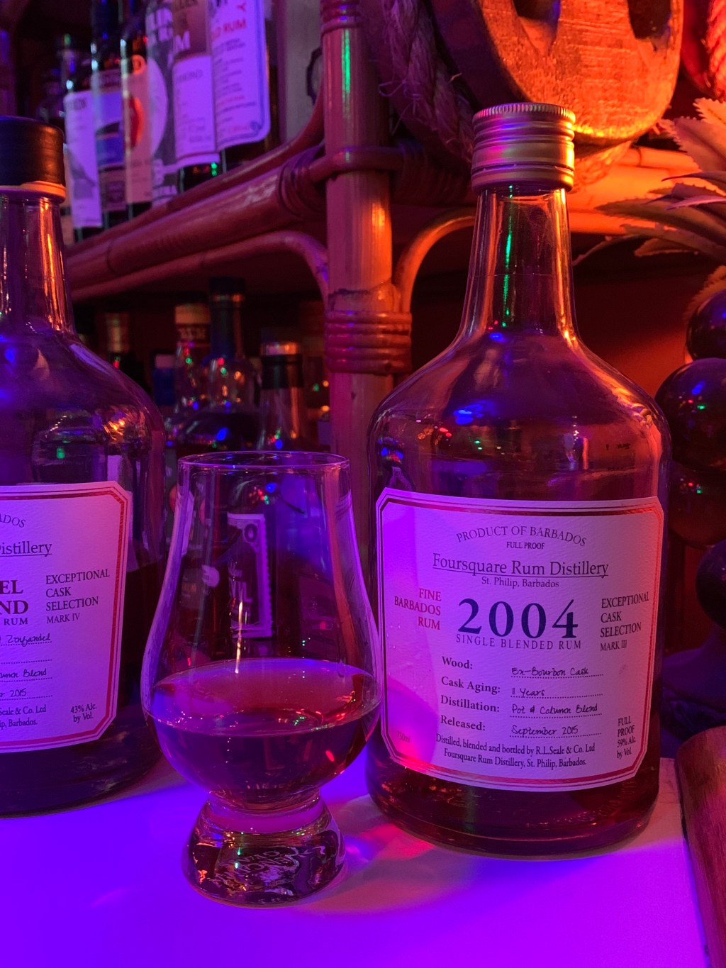 Foursquare 2004 Single Blended Rum – Exceptional Cask Selection Mark III –&nbsp;59%