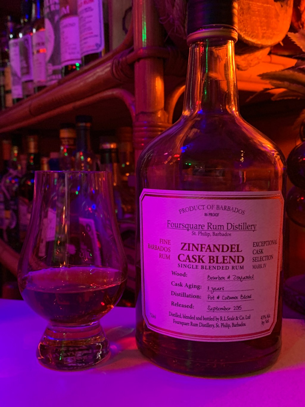 Foursquare Zinfandel Cask Blend – Exceptional Cask Selection Mark IV –&nbsp;43%