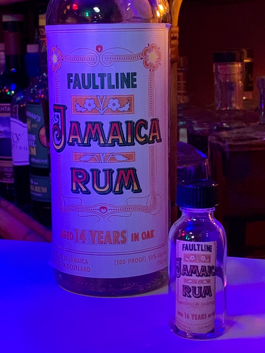 Faultline Jamaica Rum (Hampden) 14 Year vs 16&nbsp;Year
