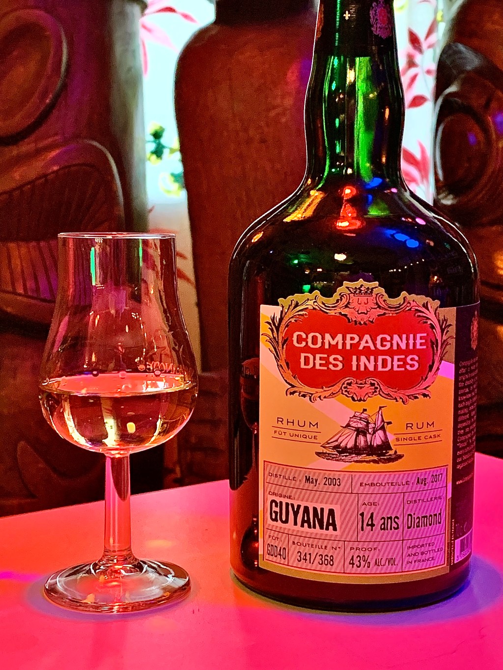 Compagnie Des Indes Guyana Diamond 14 Year –&nbsp;43%