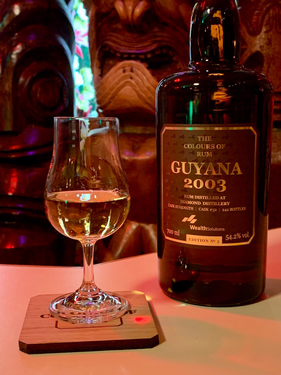 The Colours of Rum 2003 Guyana (Versailles Still) 18 Year – 54.2% 
